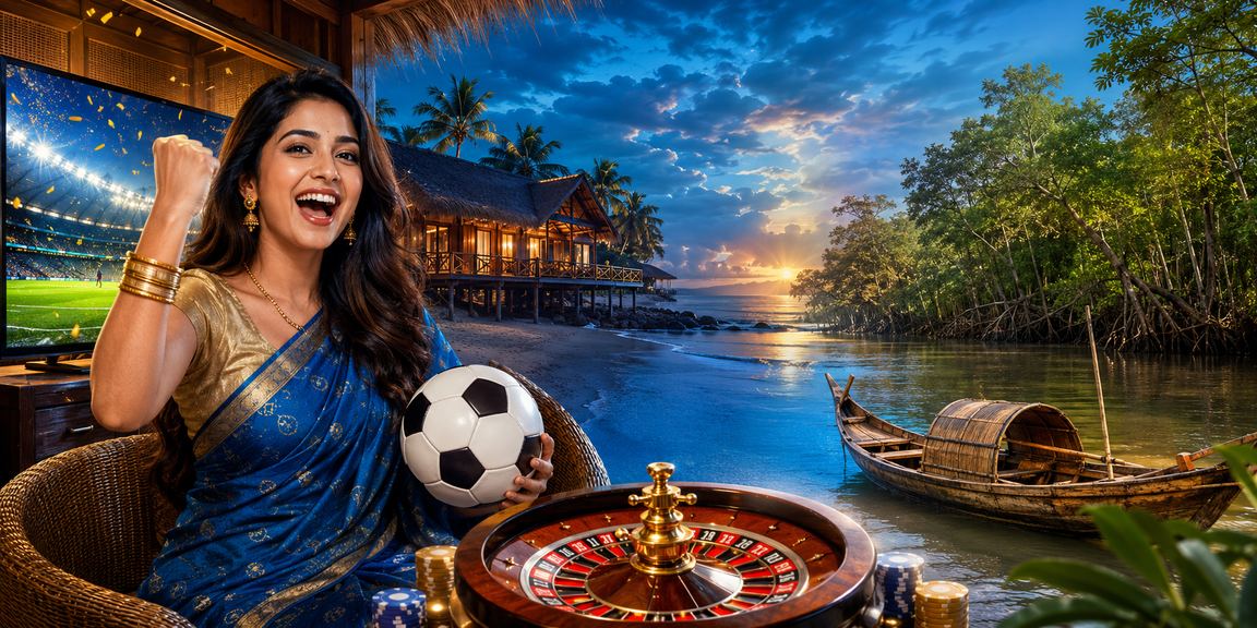 সুন্দরবন অঞ্চলের একজন খেলোয়াড় kb666 লটারি অ্যাপে পুরস্কার দেখছেন